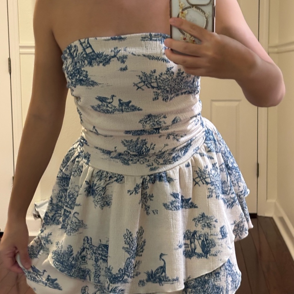 Toile de Jouy Art Dress